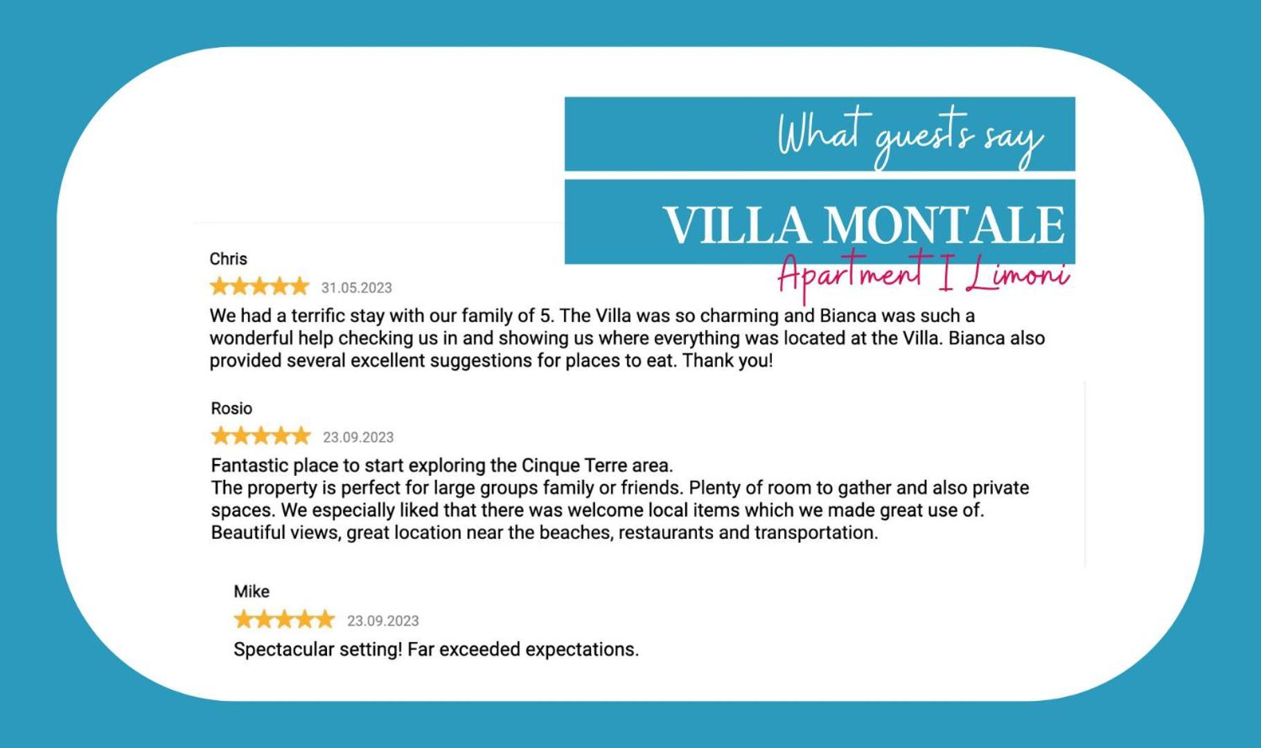 Villa Montale Apartment I Limoni Monterosso al Mare Exterior foto